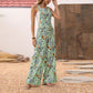 Previous Next Floral Button Wide Leg Jumpsuit