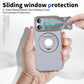 Push Window Lens Shield Rotating Magnetic Holder Phone Case Drop-proof Hard Case