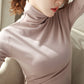 Body Shaping Double-Sided Ribbed Base Shirt for Women