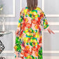 【M-4XL】2024 women's new summer dress printed fashion