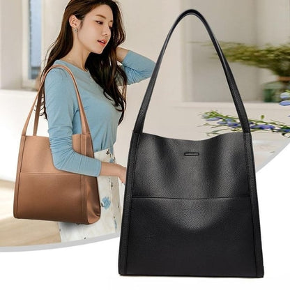 🔥HOT SALE 49% OFF - Simple solid color PU leather shoulder bag