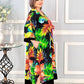 【M-4XL】2024 women's new summer dress printed fashion