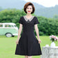 New stylish dress with fashionable polka dot print