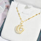 Necklace With Elegant and Delicate Crescent Moon For Women