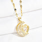 Necklace With Elegant and Delicate Crescent Moon For Women