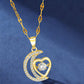 Necklace With Elegant and Delicate Crescent Moon For Women