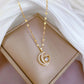 Necklace With Elegant and Delicate Crescent Moon For Women