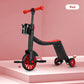 Multifunctional children's eight-in-one transforming balance three-wheeled scooter