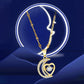 Necklace With Elegant and Delicate Crescent Moon For Women