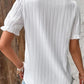 V-Neck Plain Lace Elegant Shirt