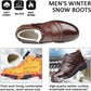 Men's Warm Faux Fur lined Ankle Snow Business Boots（50% OFF）