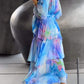🔥Hot 50% off🔥Stylish and elegant printed chiffon dress