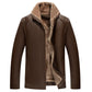 Ideal gift - Men‘s Quilted Faux Leather Jacket