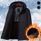 [warm gift] Men’s Thermal Thick Hooded Parka Coat