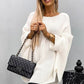 ⚡49% OFF⚡Women’s Elegant Knitted Cape Sweater