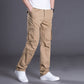 Loose Fit Men's Outdoor Cargo Pants with Large Pockets
