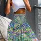 💕Women's Fashionable Floral Print High Waisted Skirt