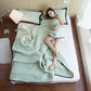 Cool Ice Silky Summer Air Blanket Queen King Size