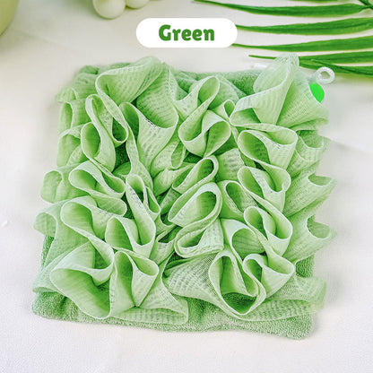 2 in 1 Soft Bath Washcloth Loofah Sponge