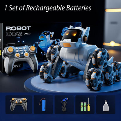 Remote Control Rotating Robot Dog Car Toy