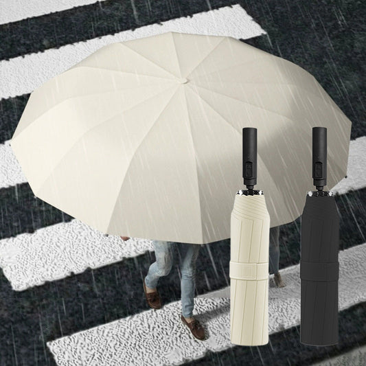 UPF 50+ Electric Auto-Open & Close SunProtection Umbrella