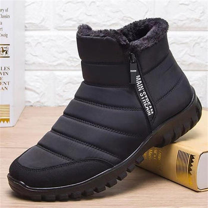 Waterproof Warm Cotton Zipper Snow Ankle Boots（50% OFF）