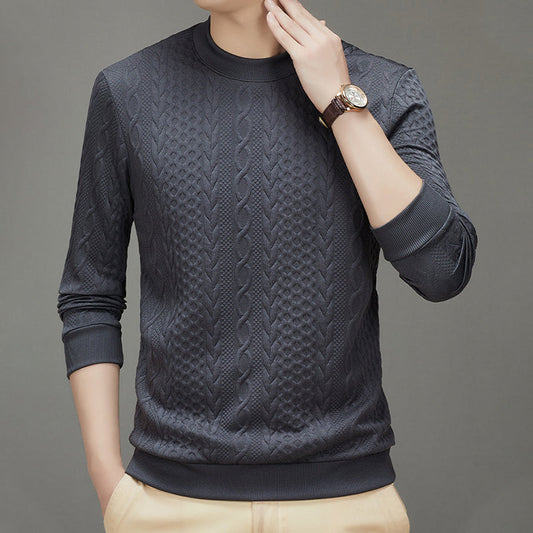 Men's Cable Knit Pullover Sweater