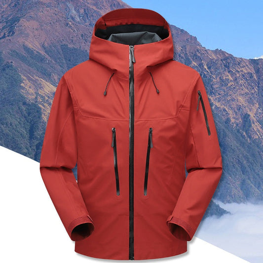 Unisex Waterproof Windproof Hooded Jacket for Hiking❄️