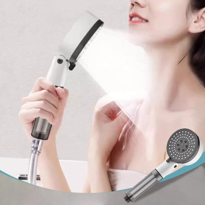 Adjustable High-Pressure Filtered Shower Head