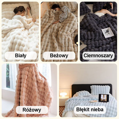 🎄🎅It's indispensable to keep warm at Christmas🎁 Soft Fluffy Blanket（Great Sale⛄BUY 2 Get 10% OFF + FREE SHIPPING）
