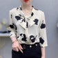 🔥Buy 2 pieces with free shipping🔥Fashion Floral Silk Smooth Shirt