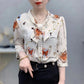 🔥Buy 2 pieces with free shipping🔥Fashion Floral Silk Smooth Shirt