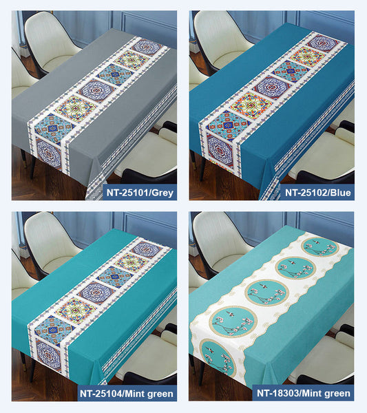 HOT SALE 🔥Waterproof Oil Resistant Embroidered Tablecloths