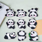Cartoon Panda Embroidered Patch