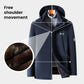 🎁Best Gift🎁 - Men’s Padded Thermal Plush Parka Jacket with Removable Hood