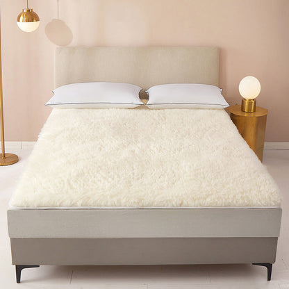 💃Soft Cozy Warm Plush Mattress Pad