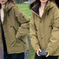 Women's Casual Winter Thickened Hoodie Outdoor Jacket