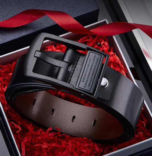 🔥BUY 1 GET 1 FREE🔥[Practical gift for him] Men's Business Leather Belt